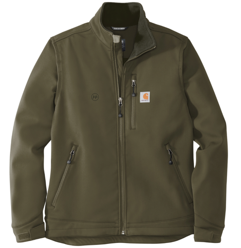 Image of Carhartt ® Crowley Soft Shell Jacket - Moss