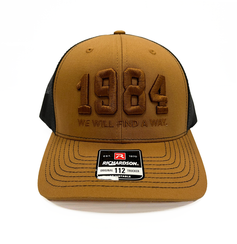 Cap brown/black Richardson Trucker  image thumbnail