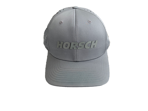 Cap grey Richardson Laser Perf R-Flex with Silicone Applique image thumbnail