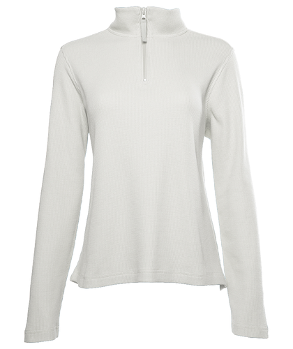 Women’s Lightweight Waffle Quarter Zip Pullover image thumbnail
