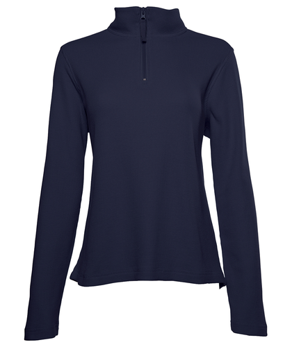 Women’s Lightweight Waffle Quarter Zip Pullover image thumbnail