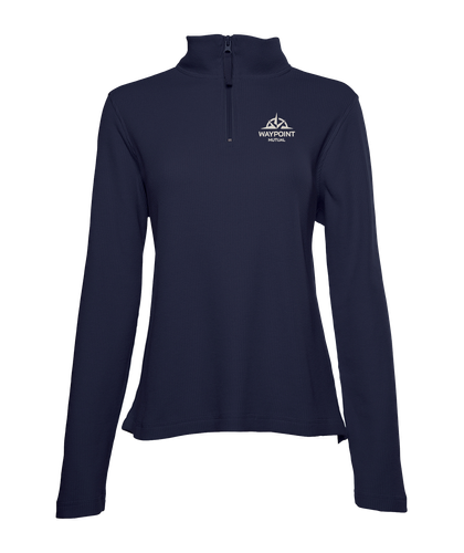 Women’s Lightweight Waffle Quarter Zip Pullover image thumbnail