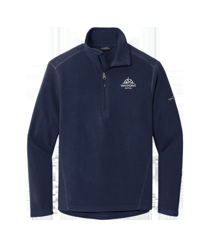 Eddie Bauer 1/2-Zip Microfleece Jacket. EB226 image thumbnail