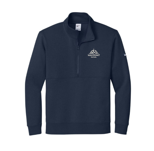 Nike Club Fleece Sleeve Swoosh 1/2-Zip NKDX6718 image thumbnail