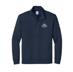 Image of Nike Club Fleece Sleeve Swoosh 1/2-Zip NKDX6718