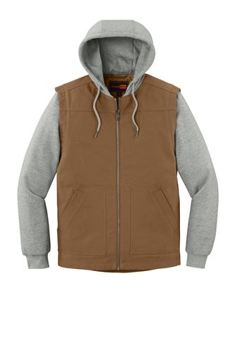 CornerStone Duck Fleece Full-Zip Hooded Jacket CSJ42 image thumbnail