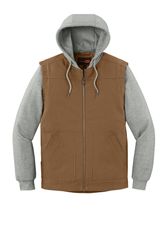 Image of CornerStone Duck Fleece Full-Zip Hooded Jacket CSJ42