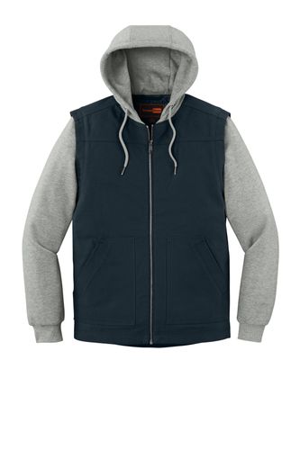 CornerStone Duck Fleece Full-Zip Hooded Jacket CSJ42 image thumbnail