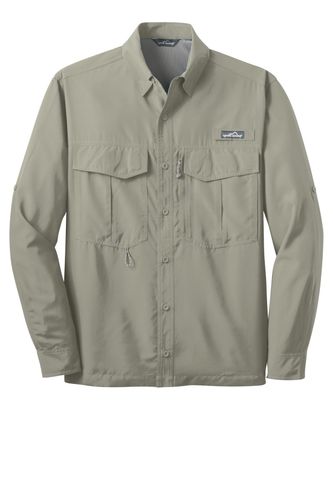 Eddie Bauer - Long Sleeve Performance Fishing Shirt. EB600 image thumbnail