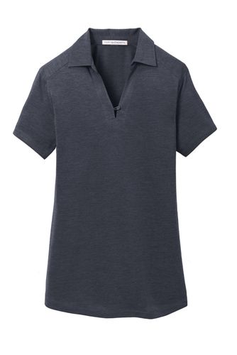 Port Authority Ladies Digi Heather Performance Polo. L574 image thumbnail