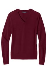 Image of Brooks Brothers Women's Washable Merino V-Neck Sweater BB18411