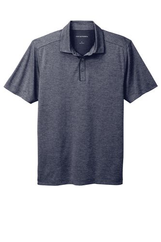 Port Authority Shadow Stripe Polo. K585 image thumbnail
