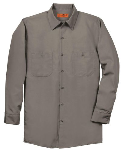 Red Kap Long Sleeve Industrial Work Shirt. SP14 image thumbnail
