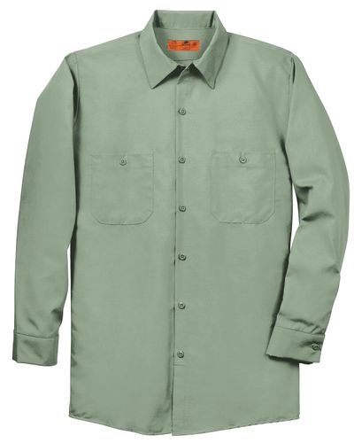 Red Kap Long Sleeve Industrial Work Shirt. SP14 image thumbnail