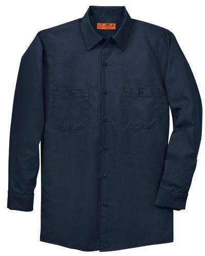 Red Kap Long Sleeve Industrial Work Shirt. SP14 image thumbnail