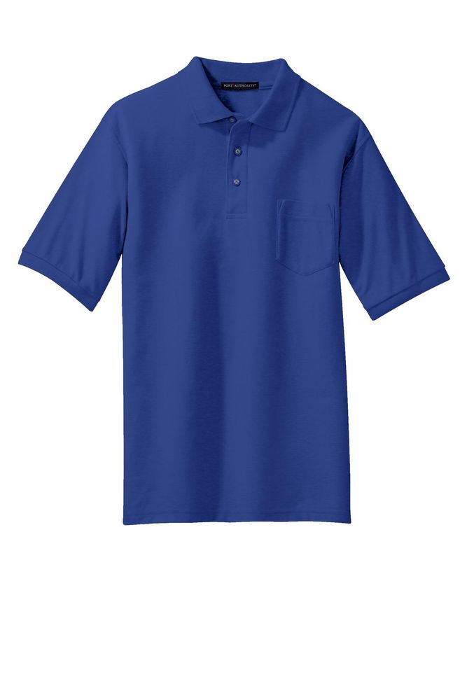 Port Authority Tall Silk Touch Polo with Pocket. TLK500P primary image