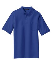 Image of Port Authority Tall Silk Touch Polo with Pocket. TLK500P
