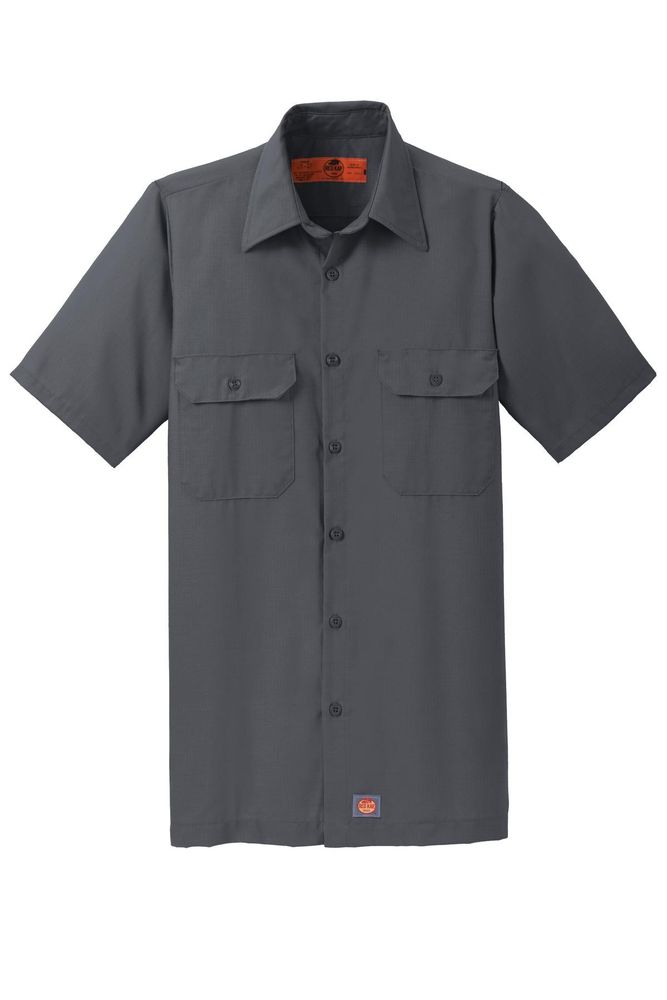 Red Kap Short Sleeve Solid Ripstop Shirt. SY60 primary image