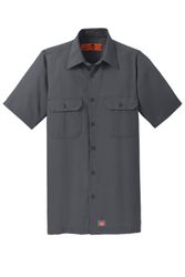 Image of Red Kap Short Sleeve Solid Ripstop Shirt. SY60