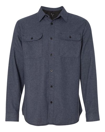 Solid Flannel Shirt - 8200 image thumbnail