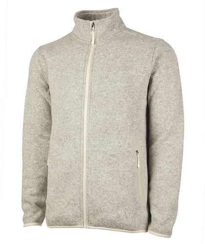 Men's Heathered Fleece Jacket image thumbnail