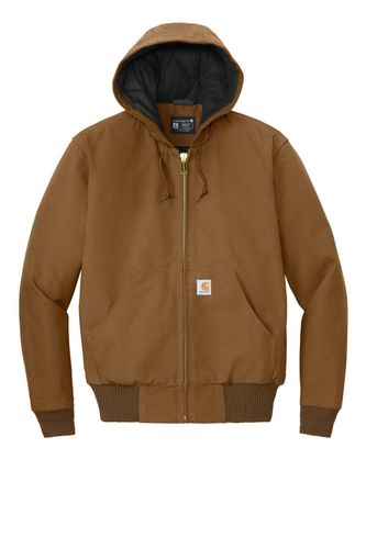 Carhartt Tall Quilted-Flannel-Lined Duck Active Jac. CTT106677 image thumbnail