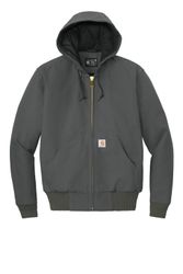 Image of Carhartt Quilted-Flanne-Lined Duck Active Jac. CT106677