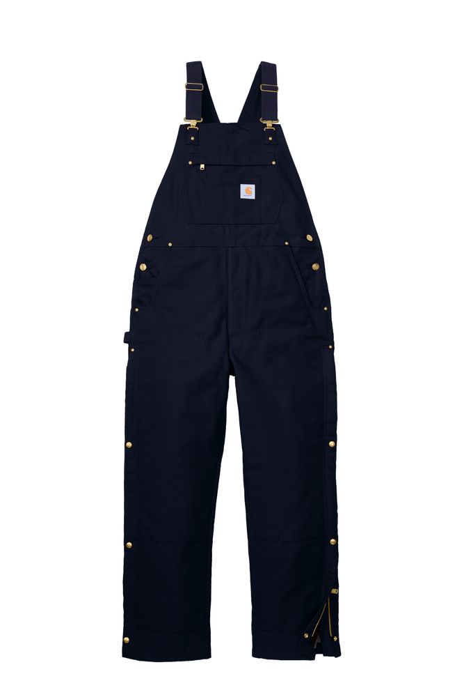 Carhartt Short Firm Duck Insulated Bib Overalls CTS106672 primary image
