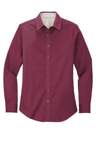 Port Authority Ladies Long Sleeve Easy Care Shirt. L608 image thumbnail