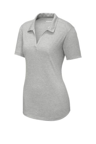Sport-Tek Ladies PosiCharge Tri-Blend Wicking Polo. LST405 image thumbnail