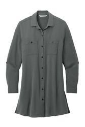Image of Port Authority Ladies Textured Crepe Long Tunic LW715