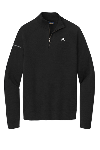 Brooks Brothers Cotton Stretch 1/4-Zip Sweater image thumbnail