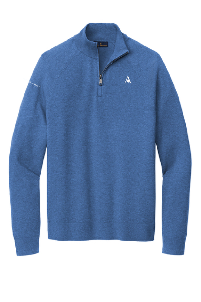 Brooks Brothers Cotton Stretch 1/4-Zip Sweater primary image