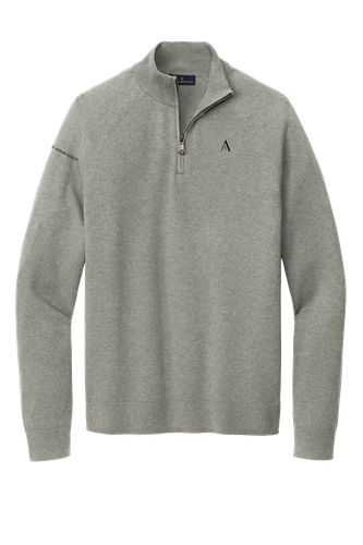 Brooks Brothers Cotton Stretch 1/4-Zip Sweater image thumbnail
