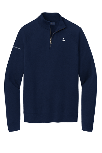 Brooks Brothers Cotton Stretch 1/4-Zip Sweater image thumbnail