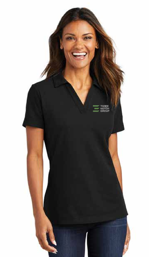 Port Authority Women's C-FREE Cotton Blend Pique Polo image thumbnail
