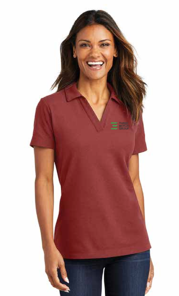 Port Authority Women's C-FREE Cotton Blend Pique Polo primary image