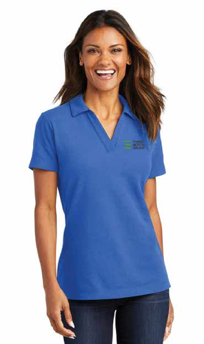 Port Authority Women's C-FREE Cotton Blend Pique Polo image thumbnail
