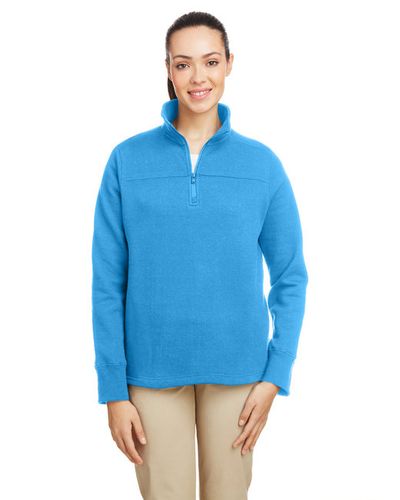 Nautica Ladies' Anchor Quarter-Zip Pullover  image thumbnail