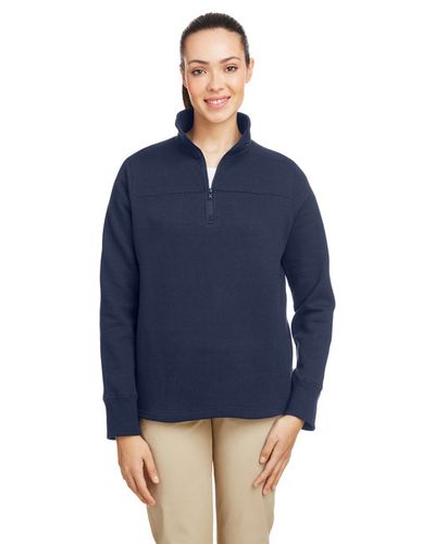 Nautica Ladies' Anchor Quarter-Zip Pullover  image thumbnail