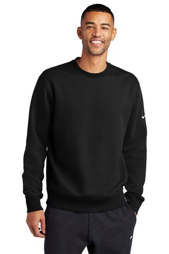 Nike UNISEX Club Fleece Sleeve Swoosh Crew Sweatshirt image thumbnail