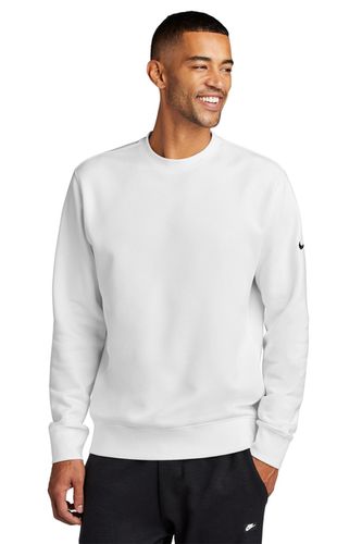 Nike UNISEX Club Fleece Sleeve Swoosh Crew Sweatshirt image thumbnail