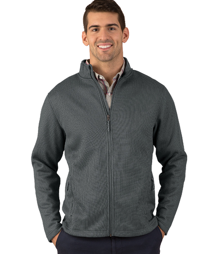 Charles River Men's Heritage Rib Knit Jacket  image thumbnail