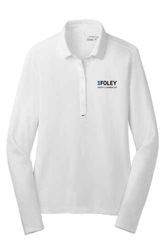 Nike Women's Long Sleeve Dri-FIT Stretch Tech Polo  image thumbnail