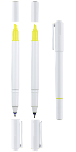 uni-ball® Combi White Highlighter Pen image thumbnail