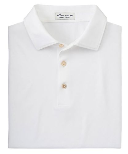 Peter Millar Men's Solid Performance Polo - Self Collar image thumbnail