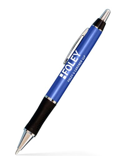 Barton Click Pen - Silver Accents image thumbnail