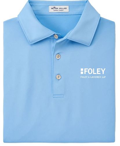 Peter Millar Men's Solid Performance Polo - Self Collar image thumbnail