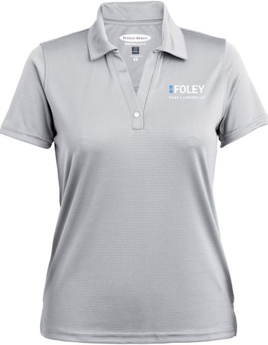 Pebble Beach Women's Horizontal Texture Polo image thumbnail