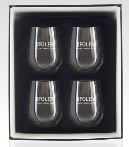 17oz Stemless Wine Glass Set of 4   image thumbnail